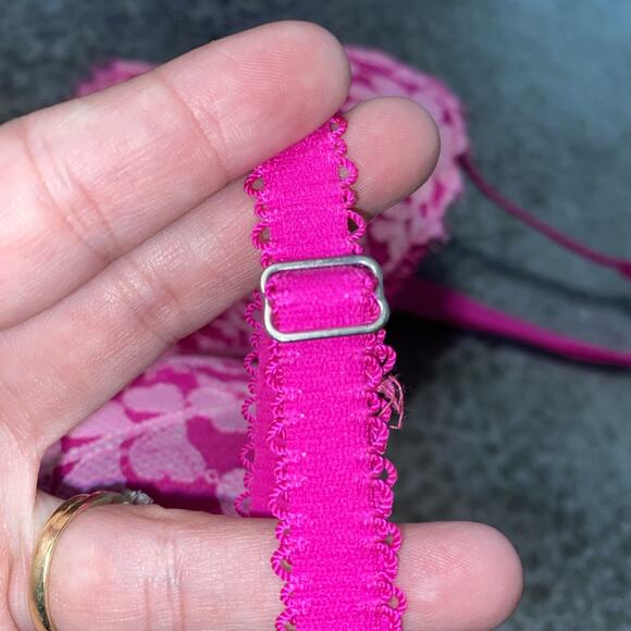 Victoria's Secret Dream Angels Multi way/ Multi options 34DD bra Pink Flowers - Picture 5 of 10